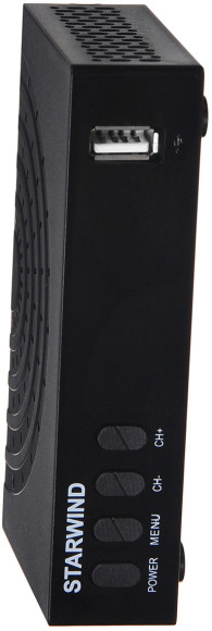 Ресивер DVB-T2 Starwind CT-220 черный Ресивер DVB-T2 Starwind CT-220 черный