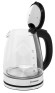 Чайник электрический Starwind SKG2050 1.8л. 1800Вт черный/серебристый корпус: стекло/пластик Чайник электрический Starwind SKG2050 1.8л. 1800Вт черный/серебристый корпус: стекло/пластик