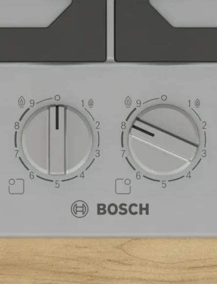 Газовая варочная поверхность Bosch PCP6A5I90M нержавеющая сталь