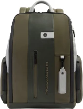 Рюкзак мужской Piquadro Urban CA7165UB00/GRN серый натур.кожа Рюкзак мужской Piquadro Urban CA7165UB00/GRN серый натур.кожа