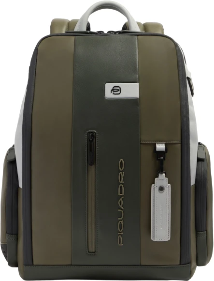 Рюкзак мужской Piquadro Urban CA7165UB00/GRN серый натур.кожа Рюкзак мужской Piquadro Urban CA7165UB00/GRN серый натур.кожа