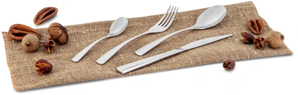 Набор столовых приборов Rondell Bridget RD-1854 набор из 24предм. стальной