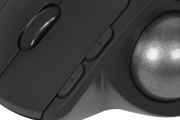 Трекбол Logitech Trackball MX Ergo S графитовый оптическая 2048dpi silent беспров. BT/Radio USB 8but (910-007261)