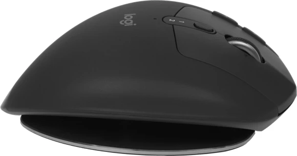 Трекбол Logitech Trackball MX Ergo S графитовый оптическая 2048dpi silent беспров. BT/Radio USB 8but (910-007261)