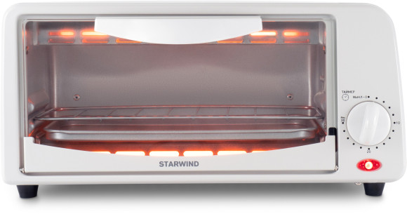 Мини-печь Starwind SMO2041 6л. 650Вт белый