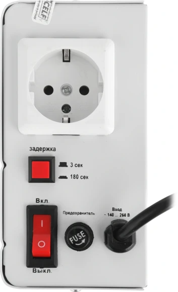 Стабилизатор напряжения Rucelf SRW-1100-D 1кВА однофазный белый