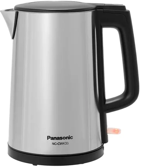 Чайник электрический Panasonic NC-CWK33 1.5л. 2200Вт нержавеющая сталь корпус: металл/пластик Чайник электрический Panasonic NC-CWK33 1.5л. 2200Вт нержавеющая сталь корпус: металл/пластик