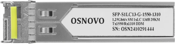 Модуль Osnovo SFP-S1LC13-G-1550-1310