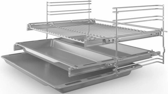 Духовой шкаф Электрический Bosch HIJ517YS0R нержавеющая сталь/черный Духовой шкаф Электрический Bosch HIJ517YS0R нержавеющая сталь/черный