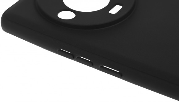 Чехол (клип-кейс) BoraSCO для Realme 11 Pro/11 Pro+ Silicone Case черный (72183)