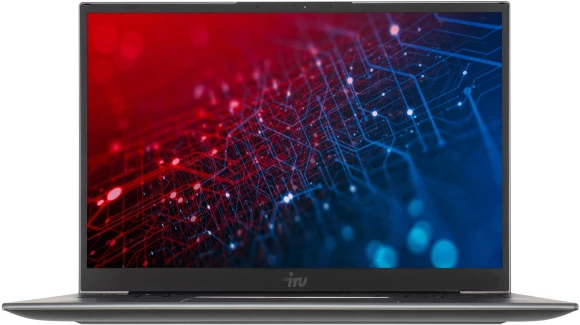 Ноутбук IRU Planio 15INP N-series N100 8Gb SSD256Gb Intel UHD Graphics 15.6" IPS FHD (1920x1080) FreeDOS grey WiFi BT Cam 5000mAh (2023738)