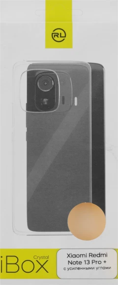 Чехол (клип-кейс) Redline для Xiaomi Redmi Note 13 Pro + iBox Crystal прозрачный (УТ000037624)