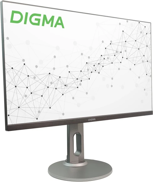 Монитор Digma 27" Progress 27P705Q черный IPS LED 5ms 16:9 HDMI M/M матовая HAS 300cd 178гр/178гр 2560x1440 75Hz FreeSync DP 2K USB 5.6кг