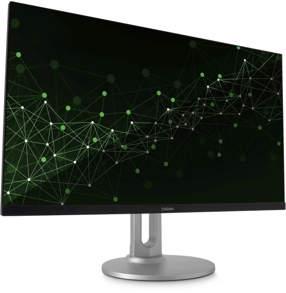Монитор Digma 27" Progress 27P705Q черный IPS LED 5ms 16:9 HDMI M/M матовая HAS 300cd 178гр/178гр 2560x1440 75Hz FreeSync DP 2K USB 5.6кг