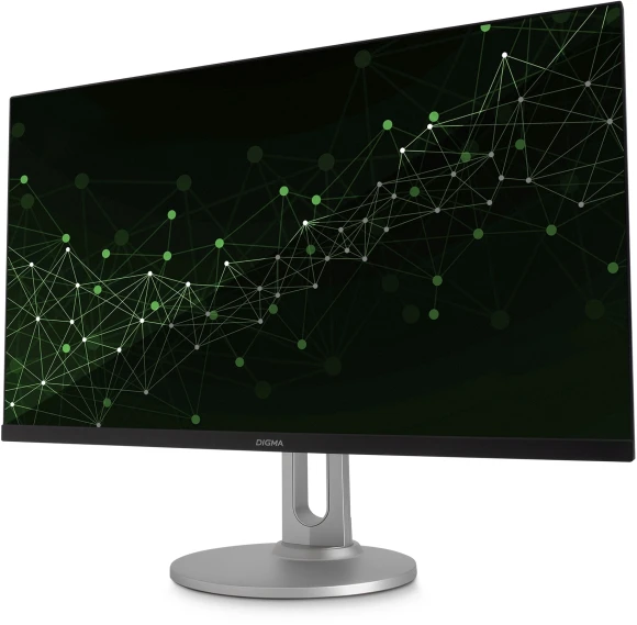 Монитор Digma 27" Progress 27P705Q черный IPS LED 5ms 16:9 HDMI M/M матовая HAS 300cd 178гр/178гр 2560x1440 75Hz FreeSync DP 2K USB 5.6кг