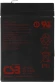 Батарея для ИБП CSB GP645 6В 4.5Ач