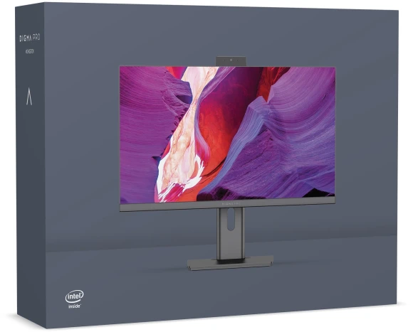 Моноблок Digma Pro Unity 27" Full HD i7 1255U (1.7) 16Gb SSD512Gb Iris Xe CR Windows 11 Pro GbitEth WiFi BT 90W клавиатура мышь Cam серый/черный 1920x1080