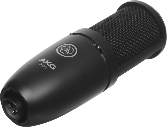 Микрофон проводной AKG P120 черный