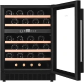 Винный шкаф Maunfeld MBWC-135S54 1-нокамерн. черный стекло (КА-00018701) Винный шкаф Maunfeld MBWC-135S54 1-нокамерн. черный стекло (КА-00018701)