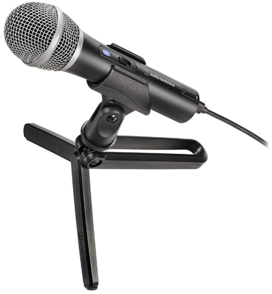 Микрофон проводной Audio-Technica AT2020USBX 2.0м черный