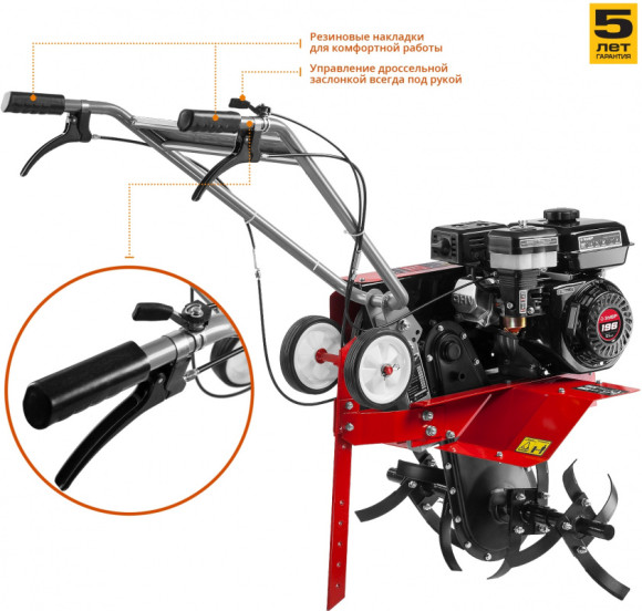 Культиватор Зубр МКТ-170 6.5л.с. Культиватор Зубр МКТ-170 6.5л.с.
