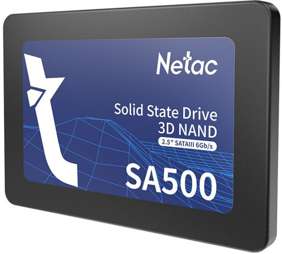 Накопитель SSD Netac SATA-III 512GB NT01SA500-512-S3X SA500 2.5"