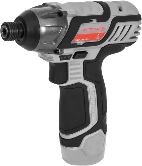 Шуруповерт Интерскол ШАУ-100/12Э аккум. патрон:HEX (808.0.0.70)
