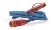 Патч-корд Hyperline PC-LPM-UTP-RJ45-RJ45-C5e-1.5M-LSZH-BL UTP RJ-45 вил.-вилка RJ-45 кат.5E 1.5м синий LSZH 24AWG