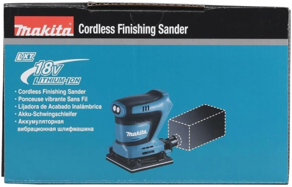 Вибро шлифовальная машина Makita DBO480Z 210Вт Вибро шлифовальная машина Makita DBO480Z 210Вт