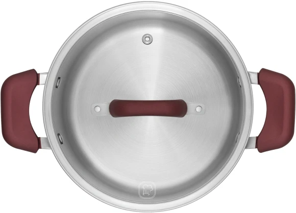 Кастрюля Rondell Bojole RDS-736 3.3л. d=20см (с крышкой) стальной Кастрюля Rondell Bojole RDS-736 3.3л. d=20см (с крышкой) стальной