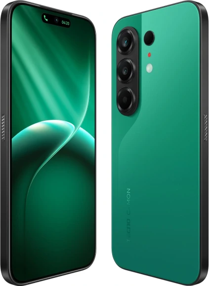 Смартфон Tecno Camon 50 256Gb 12Gb зеленый моноблок 3G 4G 2Sim 6.78" 1208x2644 Android 16 50Mpix 802.11 a/b/g/n/ac NFC GPS GSM900/1800 GSM1900 Protect FM Смартфон Tecno Camon 50 256Gb 12Gb зеленый моноблок 3G 4G 2Sim 6.78" 1208x2644 Android 16 50Mpix 802.11 a/b/g/n/ac NFC GPS GSM900/1800 GSM1900 Protect FM