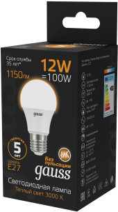 Лампа светодиодная Gauss 7Вт цок.:GU5.3 рефлек. 220B св.свеч.бел.теп. MR16 (упак.:1шт) (13517) Лампа светодиодная Gauss 7Вт цок.:GU5.3 рефлек. 220B св.свеч.бел.теп. MR16 (упак.:1шт) (13517)