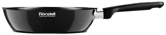 Сковорода Rondell Midnight RDA-1236 круглая 20см покрытие: Xylan Plus ручка несъемная (без крышки) черный