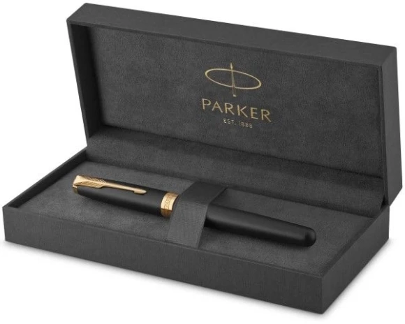 Ручка роллер Parker Sonnet Core T528 (1931518) Matte Black GT F черн. черн. подар.кор. Ручка роллер Parker Sonnet Core T528 (1931518) Matte Black GT F черн. черн. подар.кор.