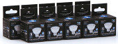 Лампа светодиодная Gauss Black 5Вт цок.:GU5.3 рефлек. 220B св.свеч.бел.теп. MR16 (упак.:10шт) (101505105)