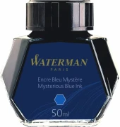 Флакон с чернилами Waterman (S0110790) Mysterious Blue чернила 50мл для ручек перьевых Флакон с чернилами Waterman (S0110790) Mysterious Blue чернила 50мл для ручек перьевых