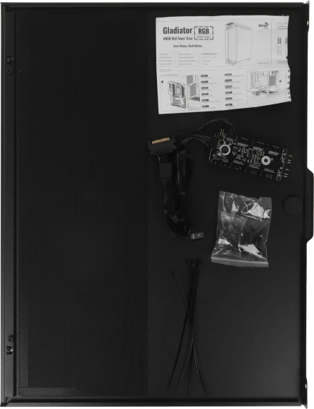 Корпус Aerocool Gladiator Duo-G-BK-v1 черный без БП ATX 5x120mm 2x140mm 2xUSB3.0 audio bott PSU