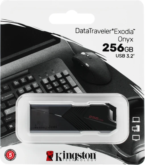 Флеш Диск Kingston 256Gb DataTraveler Exodia Onyx DTXON/256GB USB3.2 черный Флеш Диск Kingston 256Gb DataTraveler Exodia Onyx DTXON/256GB USB3.2 черный