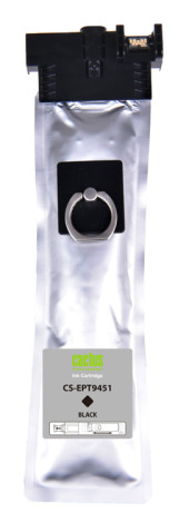 Картридж струйный Cactus CS-EPT9451 T9451 черный пигментный (90мл) для Epson WF-C5290DW/C5790DW с чипом Картридж струйный Cactus CS-EPT9451 T9451 черный пигментный (90мл) для Epson WF-C5290DW/C5790DW с чипом