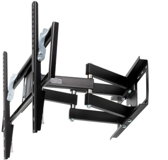 Кронштейн для телевизора Kromax OPTIMA-409 черный 32"-65" макс.45кг настенный поворотно-выдвижной и наклонный Кронштейн для телевизора Kromax OPTIMA-409 черный 32"-65" макс.45кг настенный поворотно-выдвижной и наклонный