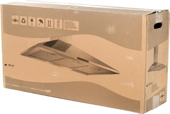 Вытяжка каминная Jet Air Gaia IX/A/90 нержавеющая сталь управление: кнопочное (1 мотор) Вытяжка каминная Jet Air Gaia IX/A/90 нержавеющая сталь управление: кнопочное (1 мотор)