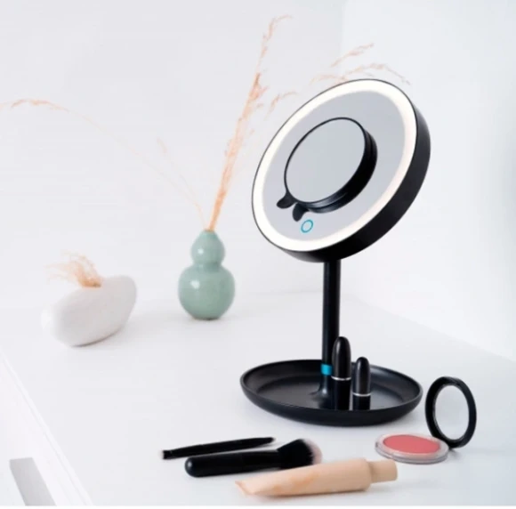 Косметическое зеркало BeurerBS45 Limited Edition круглое 17.5см настольное черный (101.45)