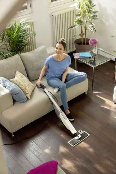 Швабра паровая Karcher SC 2 Upright 1600Вт белый Швабра паровая Karcher SC 2 Upright 1600Вт белый