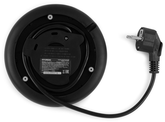 Чайник электрический Hyundai HYK-G3803 1.7л. 2200Вт черный/серебристый корпус: стекло Чайник электрический Hyundai HYK-G3803 1.7л. 2200Вт черный/серебристый корпус: стекло