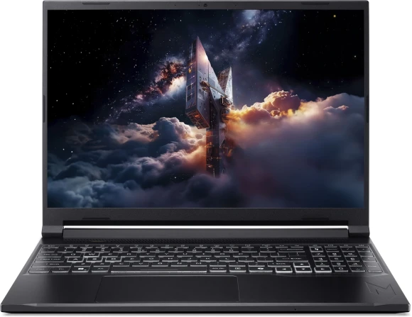 Ноутбук Acer Nitro V 16S ANV16S-71-75R0 Core 7 240H 32Gb SSD1Tb NVIDIA GeForce RTX 5060 8Gb 16" IPS WQXGA (2560x1600) без ОС black WiFi BT Cam (NH.U28CD.003)
