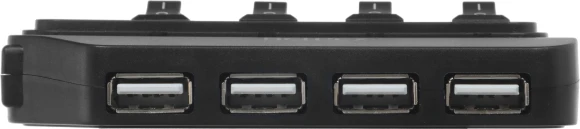 Разветвитель USB 2.0 BPH-1907 4порт. черный