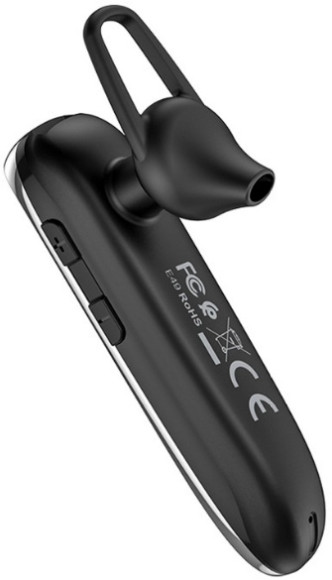 Наушники с микрофоном Hoco E49 черный внутриканальные BT крепление за ухом