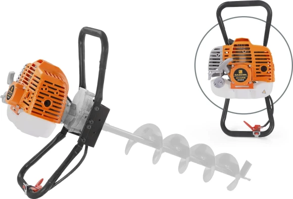 Мотобур Carver AG-62/000 бытовой 2-х такт. 2200Вт 3л.с. 62см3 277об/мин (01.003.00039) Мотобур Carver AG-62/000 бытовой 2-х такт. 2200Вт 3л.с. 62см3 277об/мин (01.003.00039)