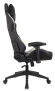 Кресло игровое Zombie VIKING 5 AERO черный/белый экокожа с подголов. крестов. пластик
