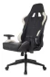 Кресло игровое Zombie VIKING 5 AERO черный/белый экокожа с подголов. крестов. пластик